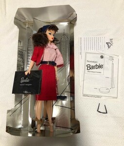 バービー　ビジーギャル　60年代　ファッション　Busy Gal ファッションデザイナー　人形　赤　スーツ　服　1960　サングラス