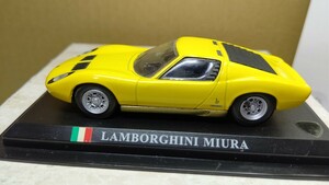 スケール 1/43 LAMBORGHINI MIURA ！ イタリア 世界の名車コレクション！ デル プラド カーコレクション！