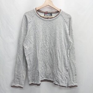 ◇ ⊇ BEAMS ビームス 長袖 Tシャツ サイズM グレー系 メンズ E