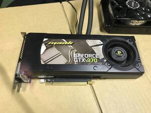 8★中古品 NV GTX970 4GB DDR5 256Bit グラフィックボード＆ ENERMAX 740GN 水冷一体型CPUクーラ★