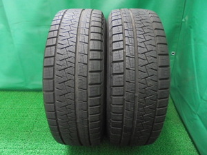 f100◆PIRELLI ICEASIMMETRICO◆スタッドレス ピレリ 205/60R16 96Q M+S 中古冬タイヤ2本セット