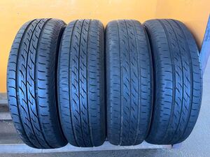 【2456】★【送料無料】★155/65R14 4本セット夏タイヤバリ山BRIDGESTONE NEXTRY【2022年】N-BOX・N-ワゴン タント・ムーブ ワゴンR等