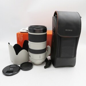 1円〜 SONY ソニー 70-400mm F4-5.6 G SSM II 望遠ズームレンズ 箱付 動作未確認 y194-3393052【Y商品】