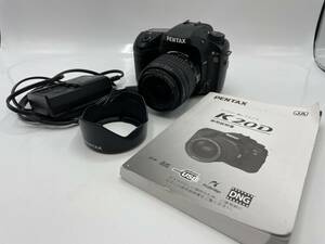 PENTAX / ペンタックス K20 D / PENTAX-DA 1:3.5-5.6 18-55mm AL II / 使用説明書・充電器【NKTG013】