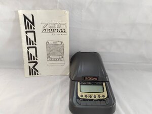 【中古 ジャンク品】ZOOM FIRE 7010 エフェクター ズーム 音楽　スピーカー付き 機材 エレキギター