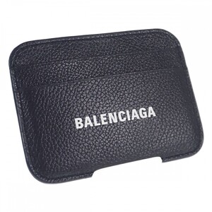 【中古】【Sランク】バレンシアガ BALENCIAGA CASH CARD HOLDER キャッシュカードホルダー 5938121IZIM1090 カードケース ブラック