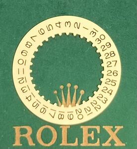 cal.3035 純正品 金 カレンダー ロレックス デイトジャスト 16263 16013 16233 116233 15200 15233 ROLEX DATEJUST gold calendar a