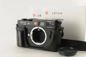 ★美品★ Leica M6 Black TTL 0.72 Rangefinder 35mm Film Camera ライカ 黒 フィルムカメラ 細かく動作確認 #1743