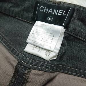 CHANEL シャネル ボトムス ジーンズ 34