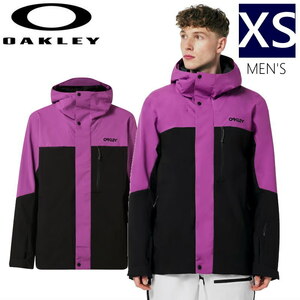 ● OAKLEY TNP TBT SHELL JKT ULTRA PURPLE BLACKOUT XSサイズ メンズ スノーボード スキー ジャケット 23-24 日本正規品