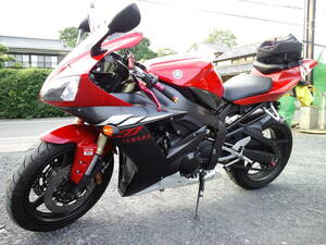 ヤマハ YZF-R1 希少カラー 車検6年11/29 2003 マッドグレー 売り切り商品で１点物 即決価格です 現車確認出来ますのでご安心ください。