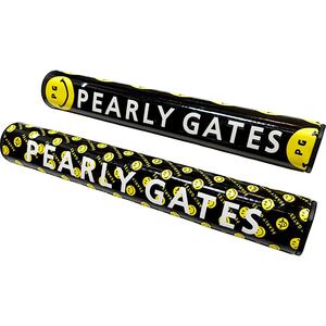 新品 PEARLY GATES パーリーゲイツ スマイリー柄 パター用 交換グリップ ブラック 二本セット ゴルフ N029