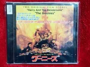 ハリーとヘンダスン一家　&　グーニーズ　サントラCD　プロモ限定盤　Harry and the Hendersons Bruce Broughton　The Goonies Dave Grusin