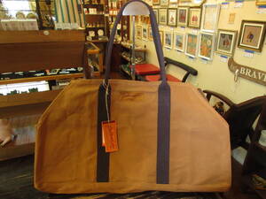 ★DULTON (ダルトン) ワックス キャンバス ログ バッグ キャメル WAX CANVAS LOG BAG CAMEL★キャンプ　薪入れ