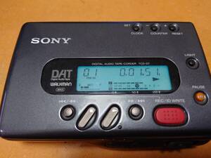 SONY DAT ウォークマン TCD-D7 完動品 SONYサービスセンターにてオーバーホール実施済み