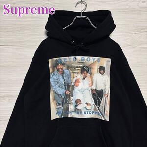 【入手困難】Supreme シュプリーム　コラボパーカー　ラップアロットレコーズゲットーボーイズ　両面デザイン　ストリート　一点物