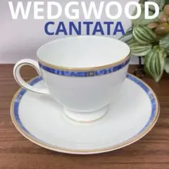 極美品　廃盤品　WEDGWOOD　カンタータ　カップ＆ソーサー　黒壺　1客