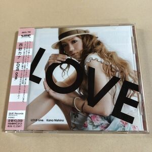 西野カナ 1CD「LOVE one.」