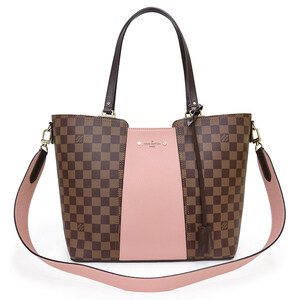 （新品・未使用品）ルイ ヴィトン LOUIS VUITTON ジャージー 2way ショルダー トートバッグ ダミエ マグノリア 茶 ゴールド金具 N44041