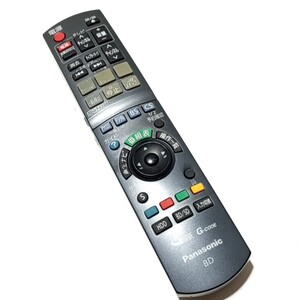 J 保証有り　送料無料　Panasonic　パナソニック　BD 　テレビリモコン　 n2qayb000188