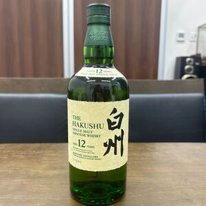 TS198/サントリー 白州 12年 ウィスキー 700ml シングルモルトウイスキー 1本 ジャパニーズウイスキー 長期熟成 希少 ヴィンテージ 