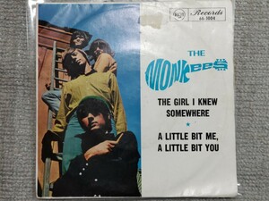 レア★【EP】「ザ・モンキーズ」THE MONKEES ”恋はちょっぴり／どこかで知った娘“ オーストラリア盤