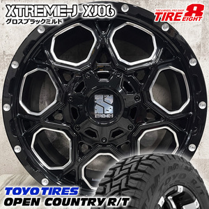 デリカD:5 アウトランダー 215/70R16 TOYO オープンカントリー R/T XTREME-J XJ06 16×7.0J+42 10H 100/114.3 タイヤホイール4本セット