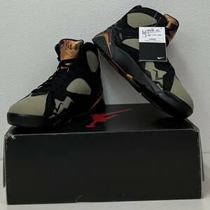 1円スタート タグ付 美品 スニーカー 27cm Nike Air Jordan 7 Retro Olive ナイキ エアジョーダン7 レトロ オリーブ DN9782-001 同梱不可