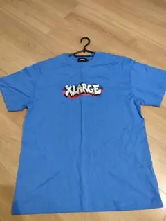 X-Large　ラージTシャツ　新品未使用　Mサイズ　ブルー