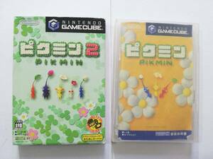 動作品 2本セット B★GC ピクミン1 + ピクミン2 PIKMIN★ゲームキューブ ソフト 任天堂 レトロ NGC nintendo GAME CUBE