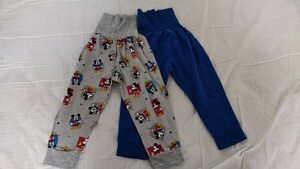 ディズニー ミッキー 腹巻きパンツ パジャマ 95 男の子 女の子 キッズ 子供服 服 中古 男女兼用