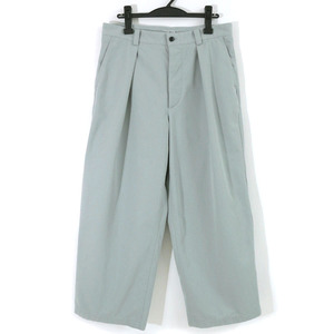 RAKINES 定価48,400円 22AW Post-work Twill / Overlap pants ポストワークツイルオーバーラップパンツ 2 08S22AF148P ラキネス