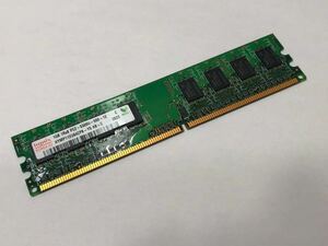 動作確認済み　韓国　Hynix　HYMP112U64CP8-Y5 AB-C 1GB 1R×8　PC2-5300U-555-12　中古品