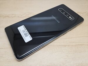 SIMフリー 海外版 Galaxy S10Plus Dual-SIM SM-G9750 128GB ブラック Galaxy S10+ 良品 充電ケーブル付