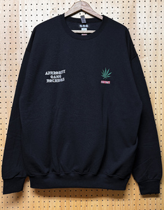 WACKO MARIA 舐達麻 HIGH TIMES トリプルコラボ スウェットシャツ BLACK XLサイズ