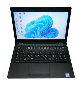 ★【驚速 DELL Latitude 5280 i5-7200U 2.5GHz x4+8GB+SSD256GB 15.6インチ ノートPC】Win11+Office2021/USB3.0/WEBカメラ■E052335