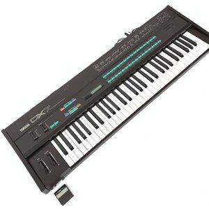 YAMAHA ヤマハ DX7 シンセサイザー 日本製 カートリッジ付き★簡易検査品