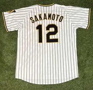 坂本誠志郎 阪神タイガース レプリカユニフォーム ホーム XOサイズ