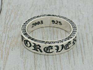 CHROME HEARTS/FOREVER SPACER RING/#18/PAVE/クロムハーツ/フォーエバースペーサーリング