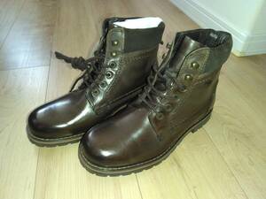 【送料込・未使用】HAWKINS ホーキンス LACE UP BOOT レースアップブーツ 24.5㎝