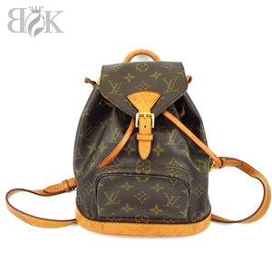 ヴィトン ミニモンスリ M51137 リュックサック モノグラム Louis Vuitton ◇