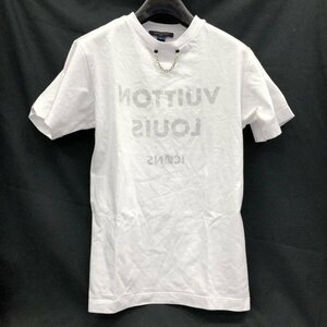 LOUIS VUITTON ルイヴィトン Tシャツ 半袖 ロゴ ICONS RW201WW LCT FITS02 サイズS【CKAR2056】