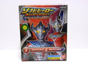 ☆ ソフビヒーロー ウルトラマン対決セット/ウルトラマンタイガ登場編 ☆1 ウルトラマンタイガ &ウルトラマンタロウ / フィギュア / 未開封