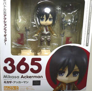 ねんどろいど 365　ミカサ・アッカーマン 進撃の巨人 グッドスマイルカンパニー GOOD SMILE　Nendoroid　Attack on Titan　Mikasa Ackerman