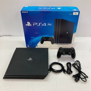 05w07796★1円~ 【PS4】PlayStation4 Pro 本体 CUH-7000B 1TB 欠品有り ＊動作確認済＊ ゲームハード ◎中古品◎