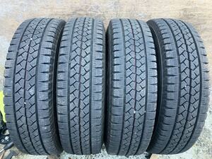 バリ山 BS BRIDGESTONE BLIZZAK VL1 195/80R15 107/105L LT 15インチ スタッドレス 4本 19年製