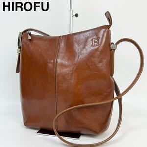 24D16 HIROFU ヒロフ ショルダーバッグ レザー 本革