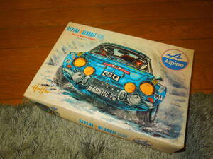 Heller 1/24 ALPINE RENAULT 1600 ラリー モンテカルロ 年数経過未組み立て品現状渡し