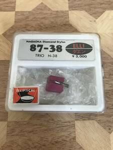 未使用保管品　レコード針 Trio N-38 2408m60