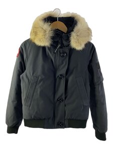 CANADA GOOSE◆Labrador Bomber Heritage/ダウンジャケット/S/ポリエステル/BLK/無地/7967J